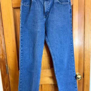 Wrangler Relaxed Fit Blue Jeans 34x30